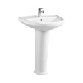 New Design Pedestal Basin Hand Wash Sink Bathroom Basin